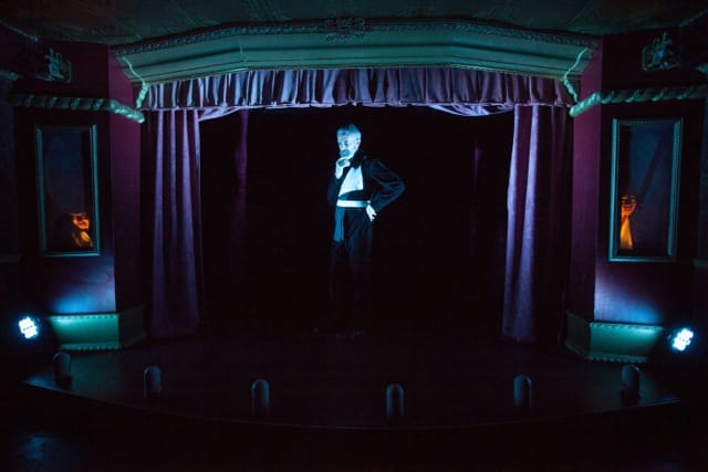 Left, Jasmine Orpilla (The Vital Organ), center, Philip Littell (The Star) and right Kalean Ung (The Vital Organ II).