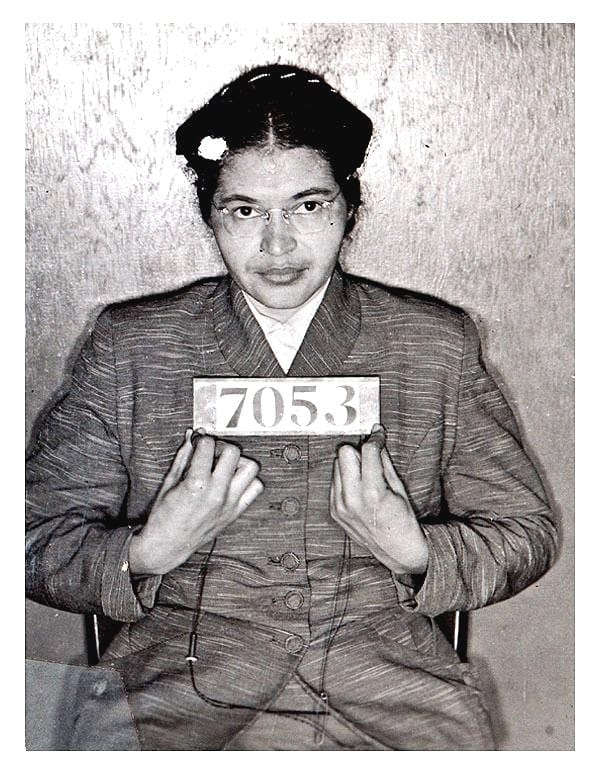 Rosa Parks' Booking Photo, December 1, 1955