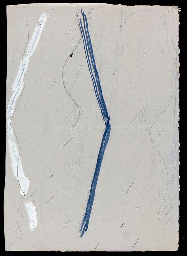 Sherman Sam, "HF_010," (2012), graphite and __ on paper, 39.5 x 27.7 cm