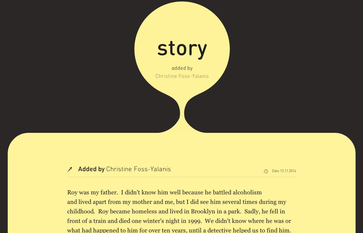 The Hart Island Project's Traveling Cloud Museum (screenshot by the author for Hyperallergic)