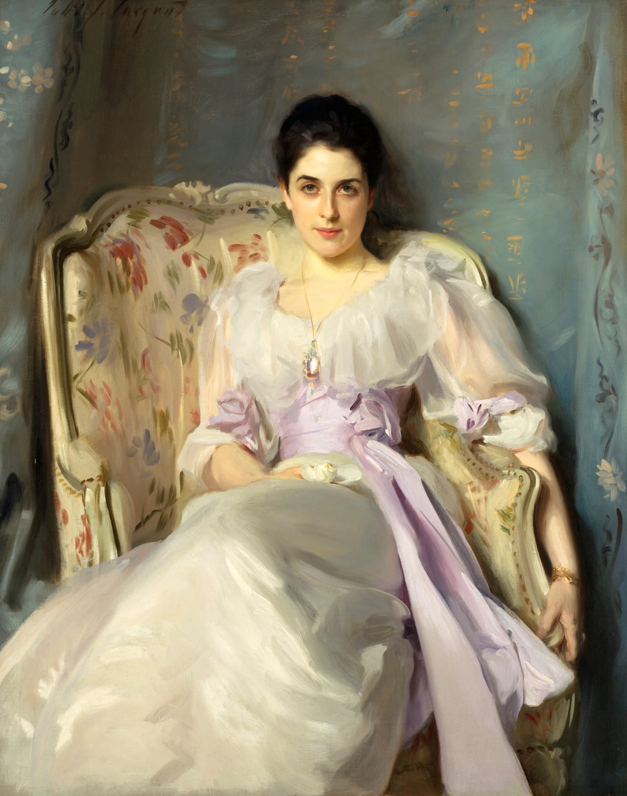 John Singer Sargent, "Lady Agnew of Lochnaw" (1892), oil on canvas (Scottish National Gallery, Edinburgh, © Trustees of the National Galleries of Scotland)
