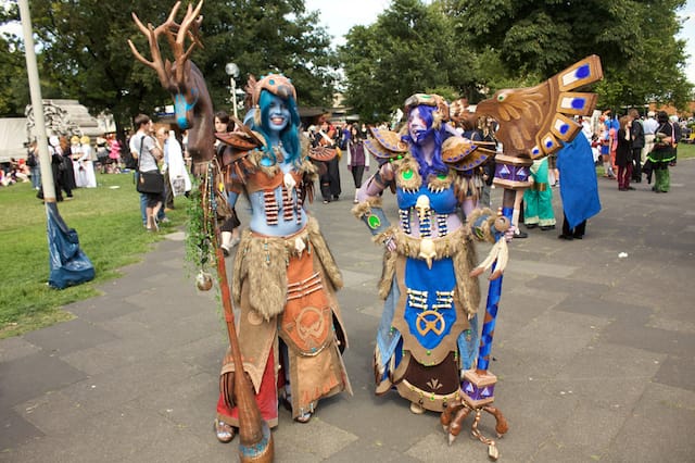World of Warcraft cosplayers (via Flickr/Benjamin Claverie)
