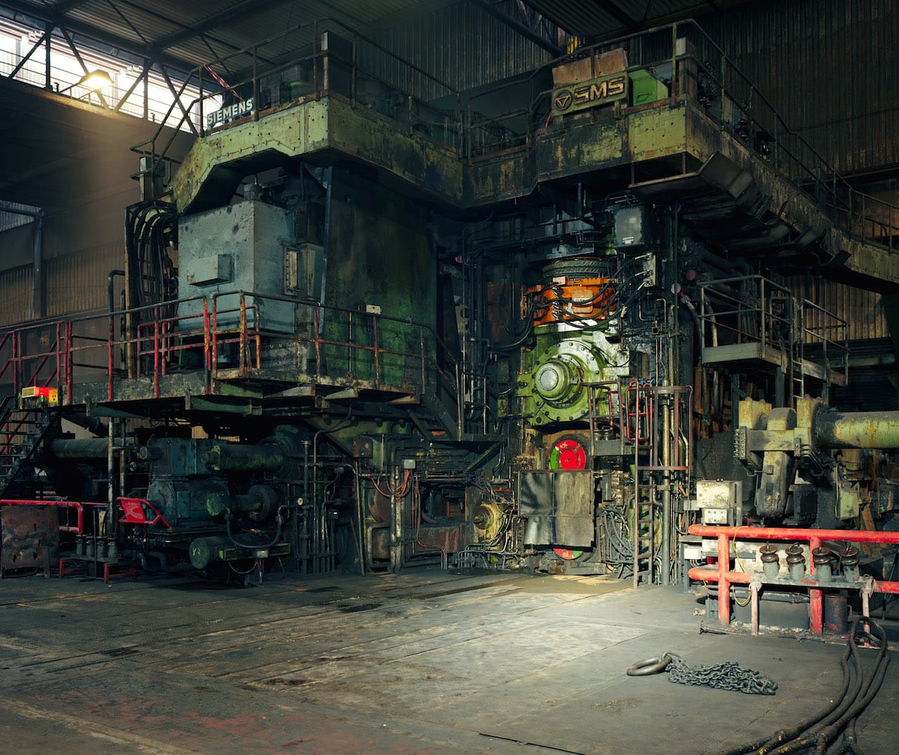 Thomas Struth (German, born 1954) Hot Rolling Mill, ThyssenKrupp Steel, Duisburg 2010 Chromogenic print 67 11/16 × 79 15/16 in. (172 × 203 cm) Purchase, The Rosenkranz Foundation Gift and Vital Projects Fund Inc. Gift, through Joyce and Robert Menschel, 2014 The Metropolitan Museum of Art (2014.288) © Thomas Struth All images courtesy of The Metropolitan Museum of Art 