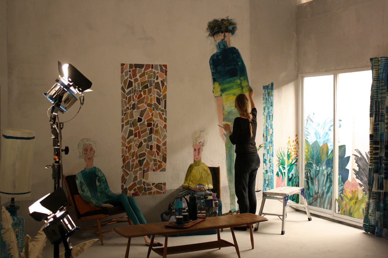 Still from the making of 'The Bigger Picture' (courtesy the Bigger Picture)