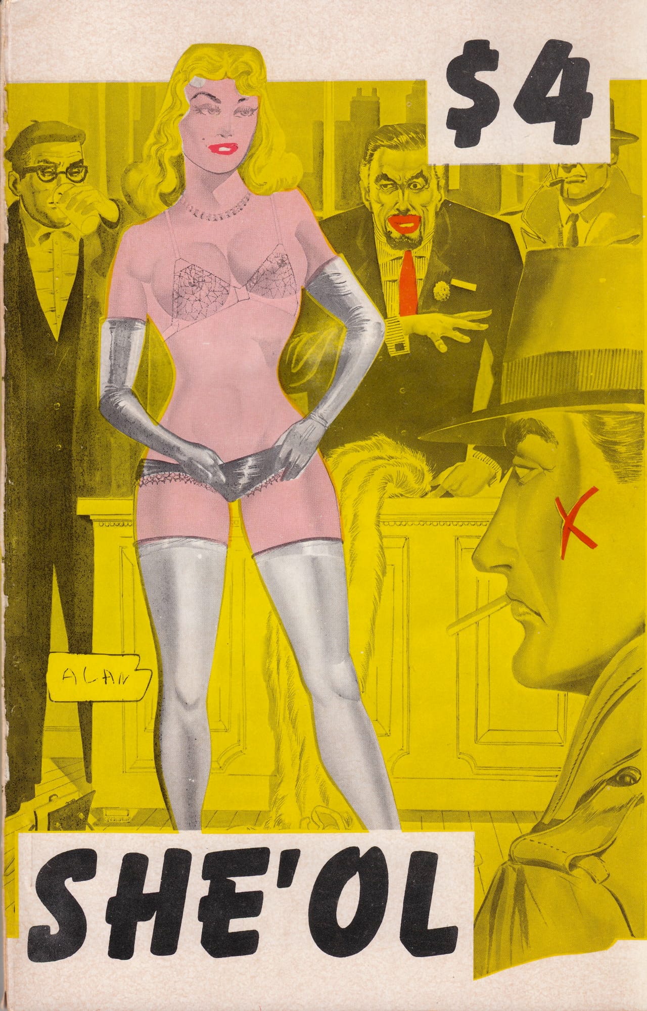 Eugene Bilbrew, cover for 'She'ol' by Shawle Leigh (c 1955)