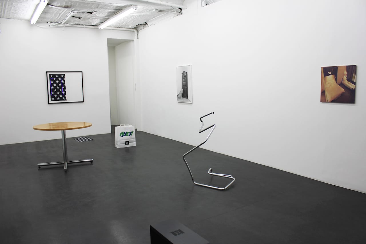 Installation view of 'The Contract' at Essex Street, New York (courtesy of the artists and Essex Street, New York)