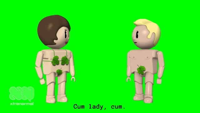 Still from Frances Stark's "My Best Thing" (2011), digital video, 100 minutes (via francesstark.com)