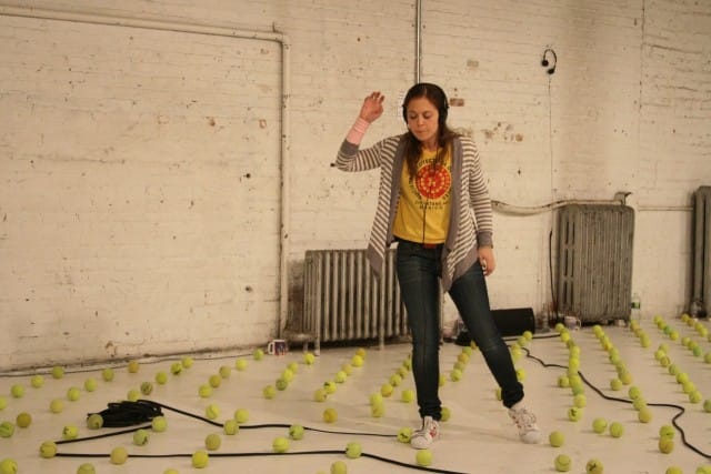 A scene from A (radically condensed and expanded) Supposedly Fun Thing I’ll Never Do Again, courtesy of The Public Theater.