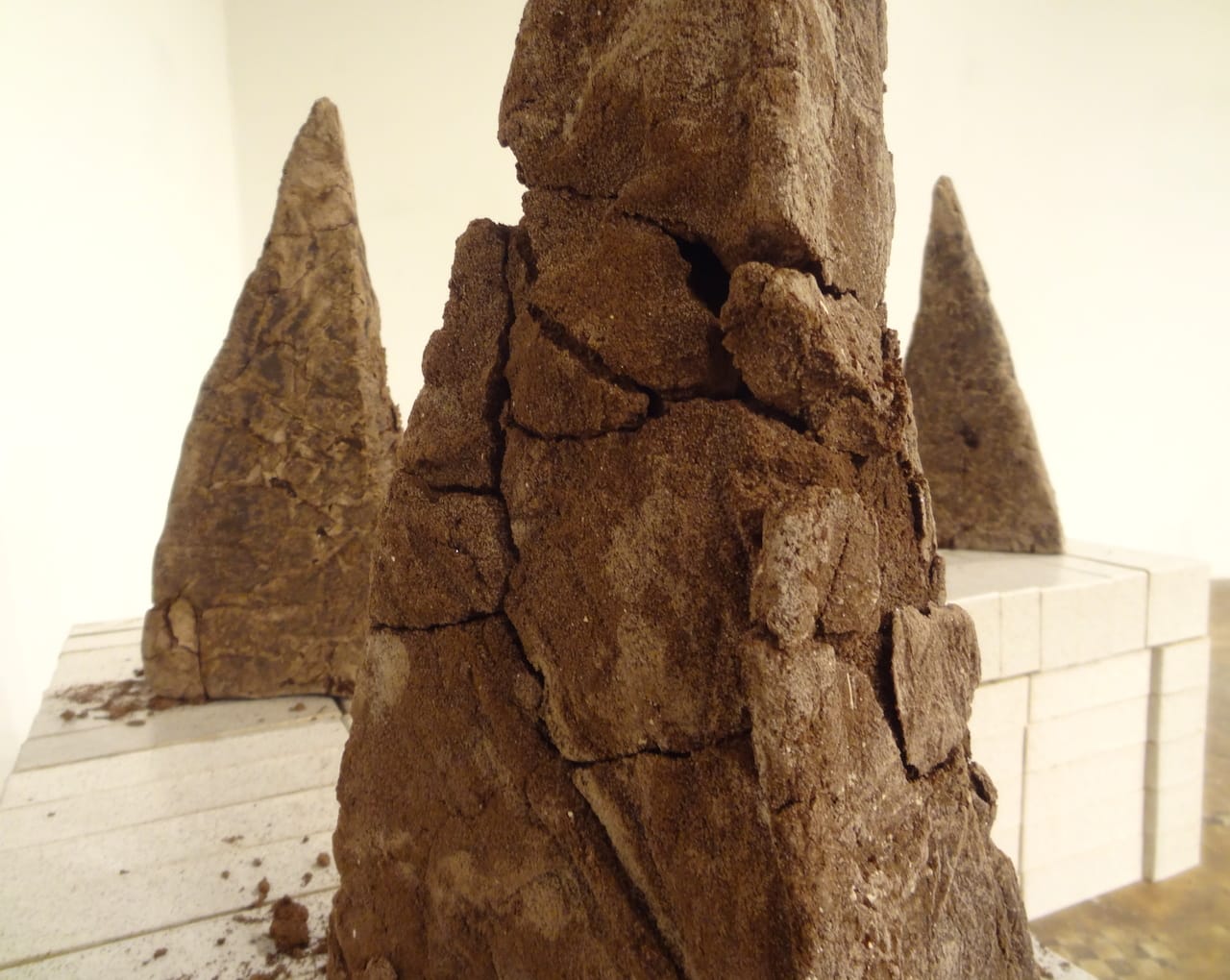 Detail of Gabriela Salazar's 'My Lands are Islands' at NURTUREart