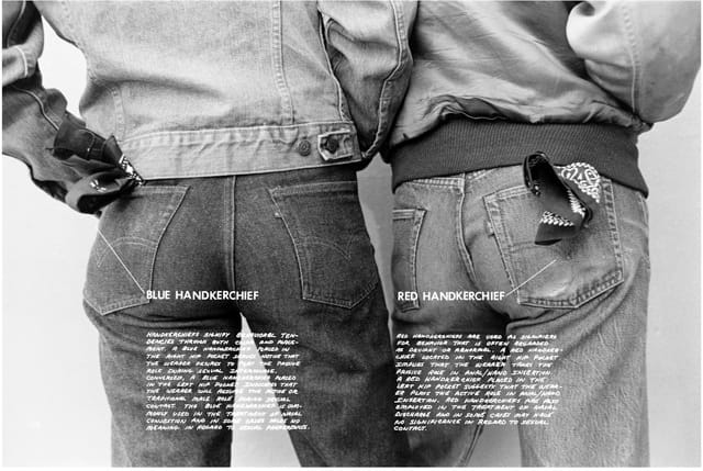 Hal Fischer, Gay Semiotics, 1977 (via cherryandmartin.com)