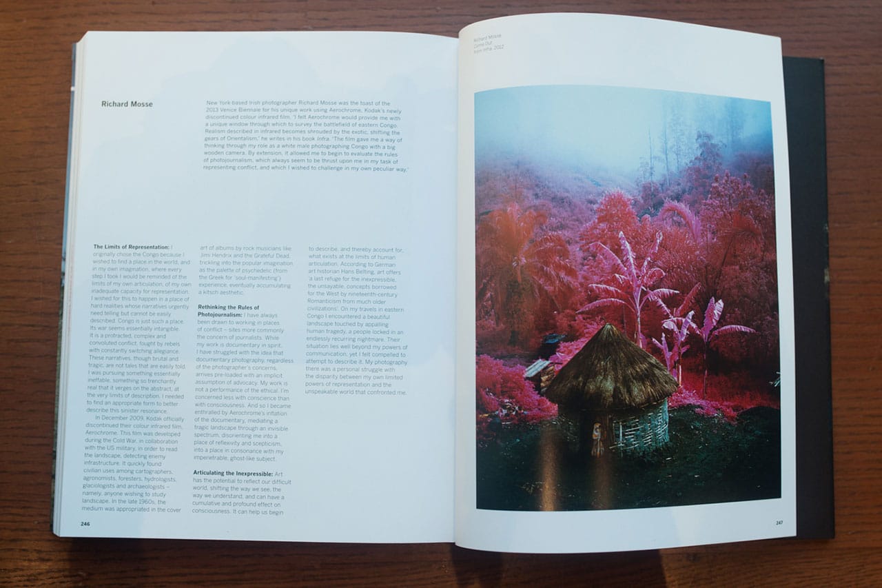 Richard Mosse spread from 'Post-Photography: The Artist with a Camera' (click to enlarge)