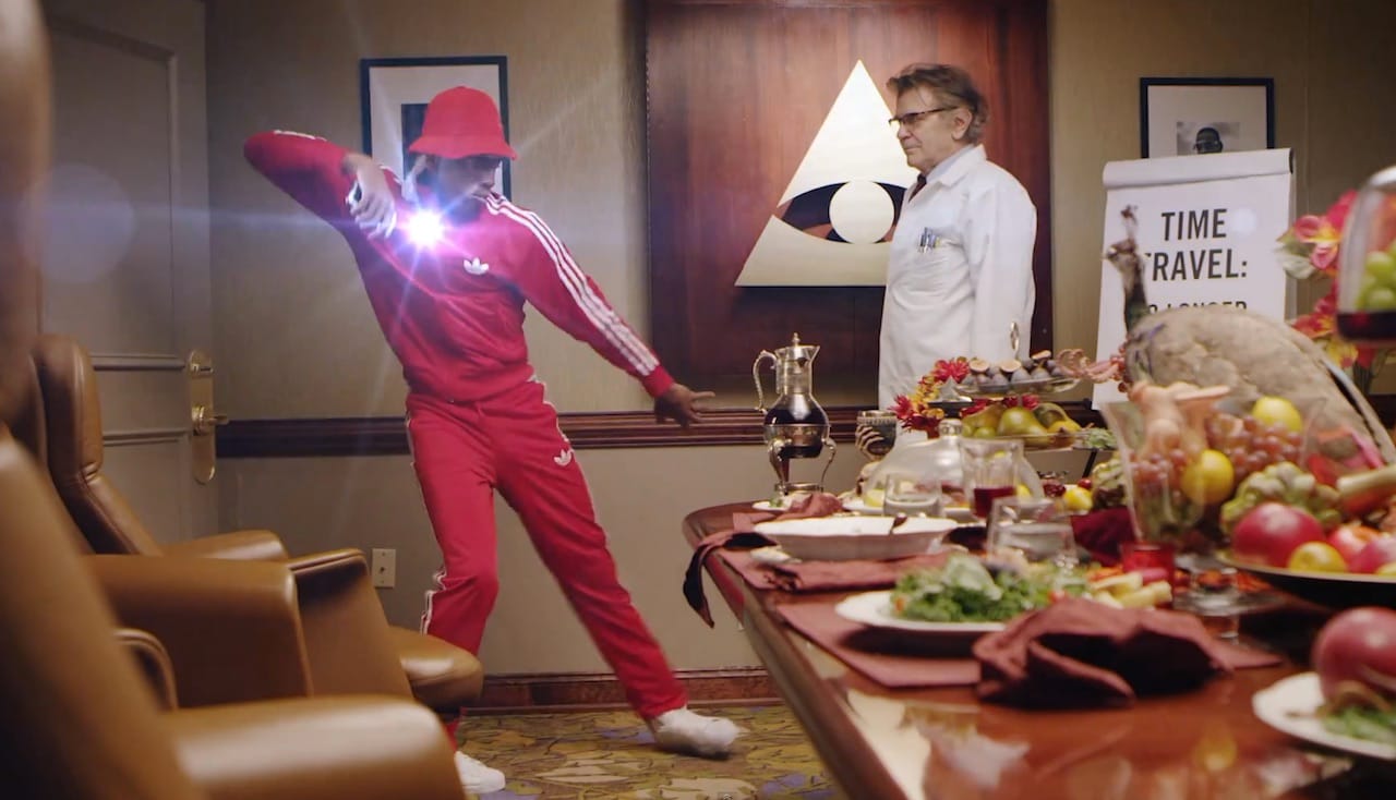 Still from the first episode of 'The New Adventures of Jamel' (all video screenshots by the author)