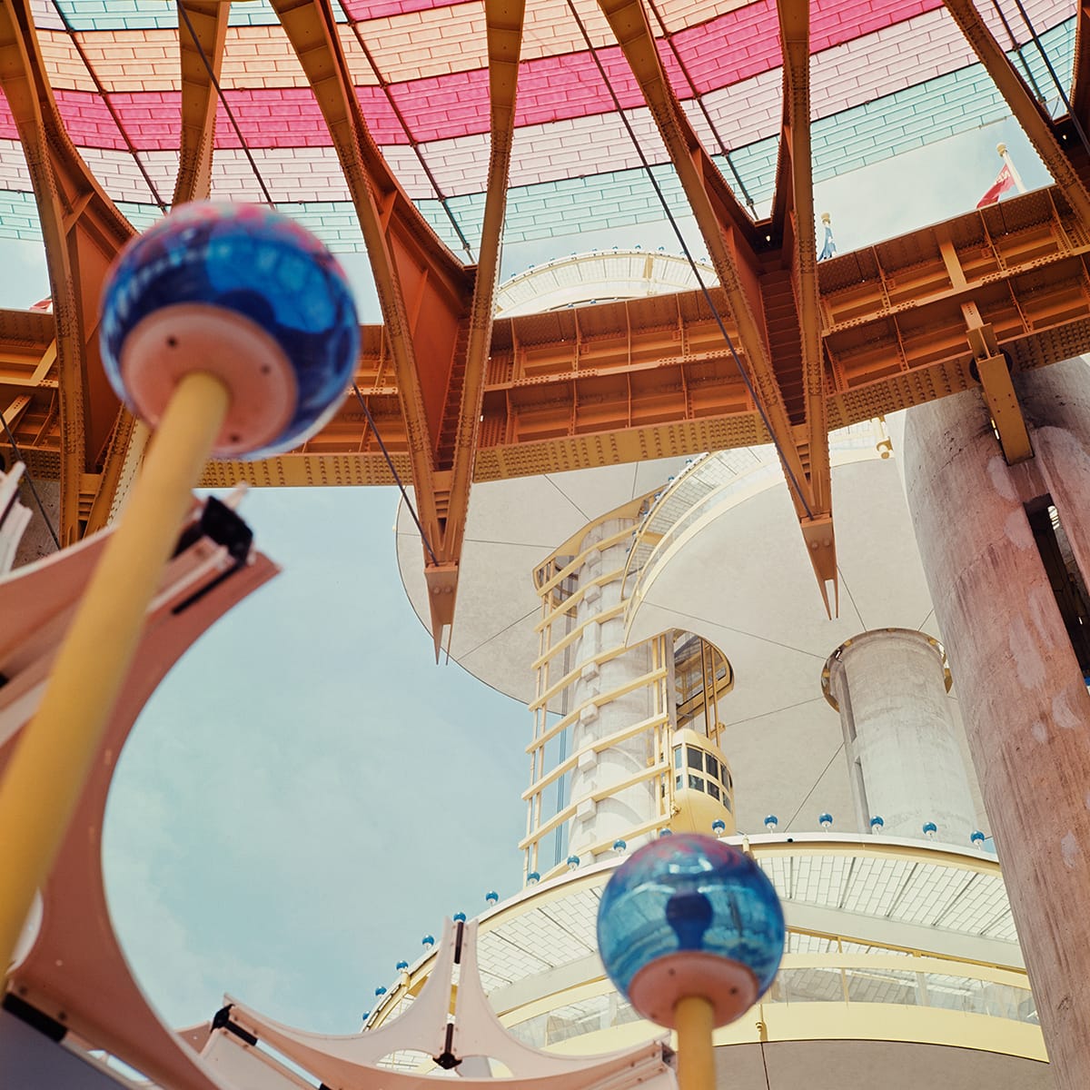 Jerry Kean (Gerald J. Kwapich Kean) Toledo, Ohio – Sunnyside, New York, 1937- 2014 Collection of the Queens Museum; gift of Jerry Kean New York State Pavilion detail, 1964