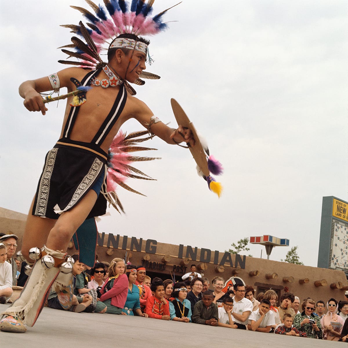 Van Williams American, dates unknown Digital prints from scanned original Ektachrome film Dancers, New Mexico Pavilion, 1964