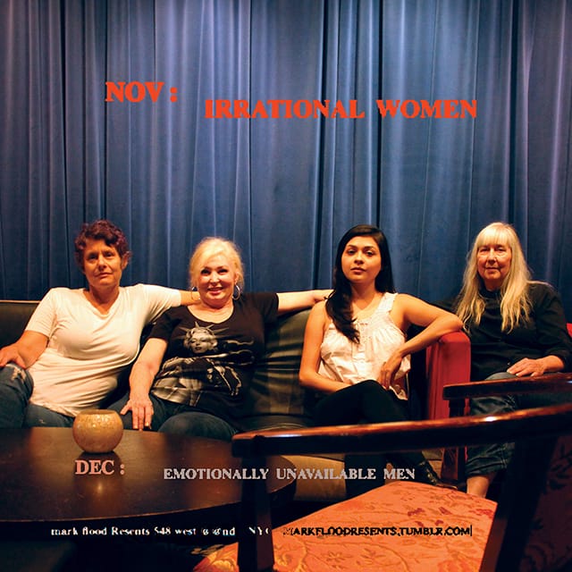 An 'Artforum' ad for a Mark Flood Resents exhibition