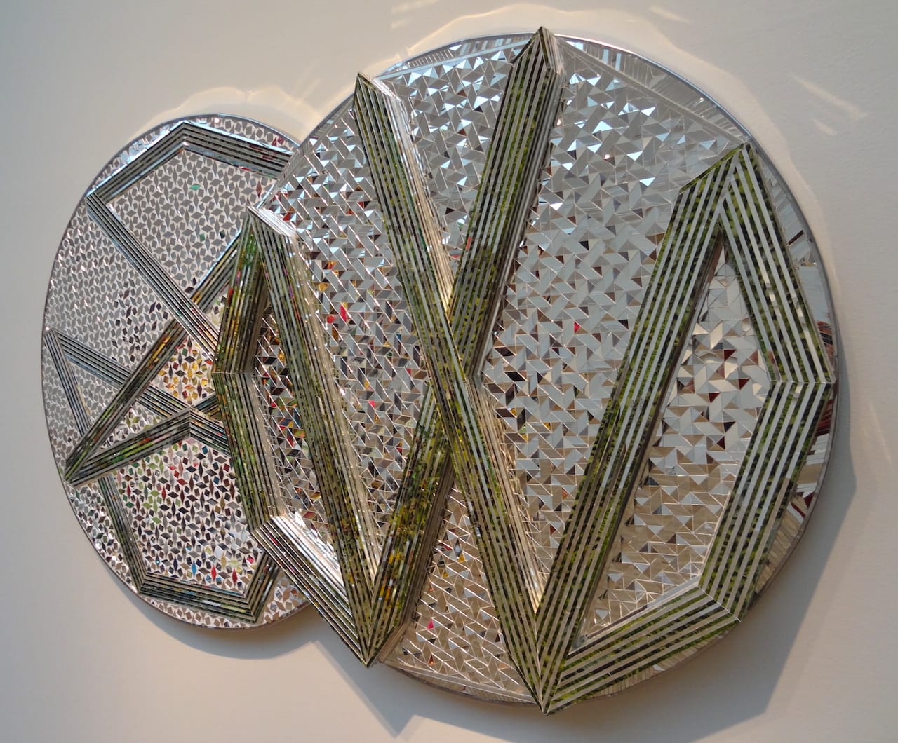 Monir Farmanfarmaian, "Decagon & Monagon" (2009)