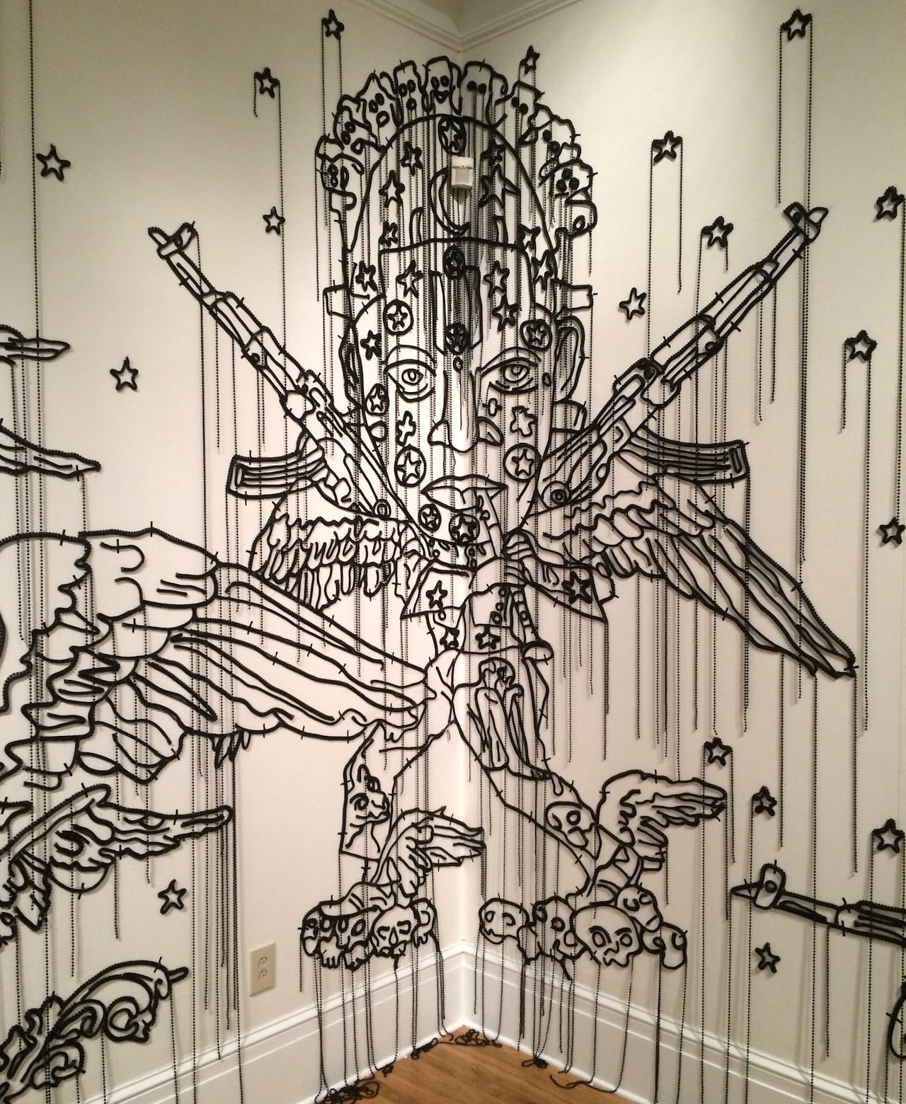 Detail of Hew Locke, "The Nameless" (2010–14)