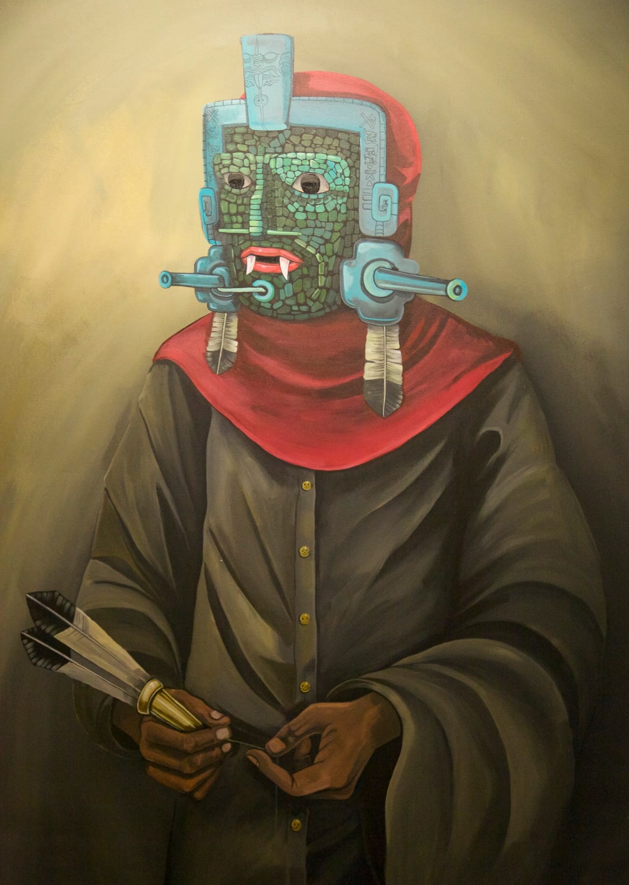 Saner, "Espiritual Guide" (2014) (detail)