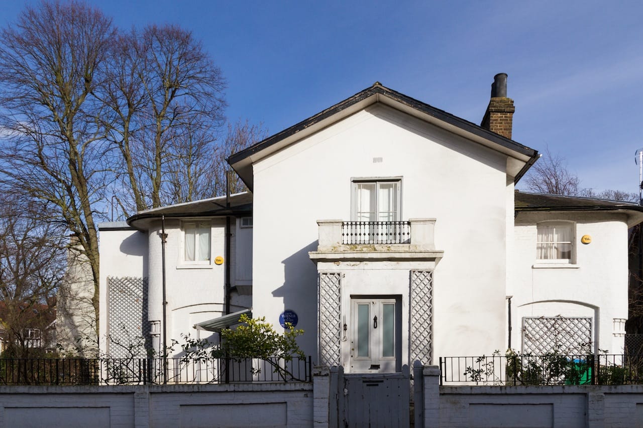 Sandycombe Lodge today (Image courtesy of Turner House Trust)