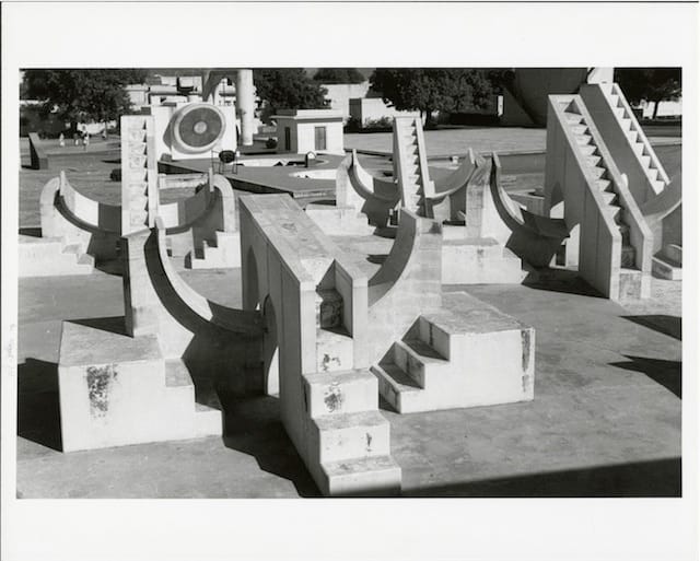 Bollingen travels: Jantar Mantar observatory at Jaipur, Rajastha