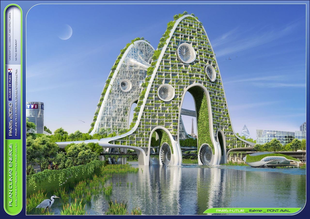 Bridges Towers  © VINCENT CALLEBAUT ARCHITECTURES