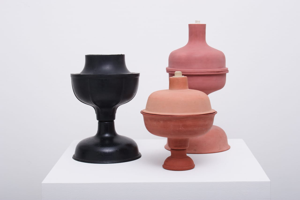 Alexandre da Cunha, "Terracotta Ebony 2" (2003) (all photos courtesy Galeria Luisa Strina, São Paulo, Brazil)