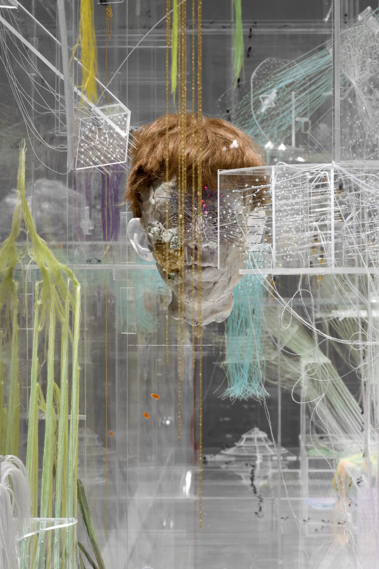 David Altmejd, "The Swarm" (2011) (photo by Farzad Owrang, image courtesy of The Brant Foundation Art Study Center)