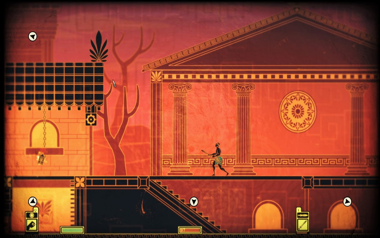 A temple in 'Apotheon'