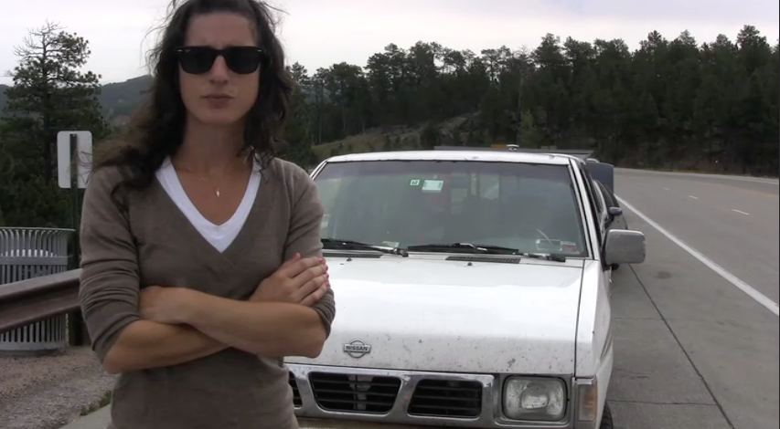 Still from Chelsea Knight's video "Searching for a Character" (2013). Image courtesy of Chelsea Knight.