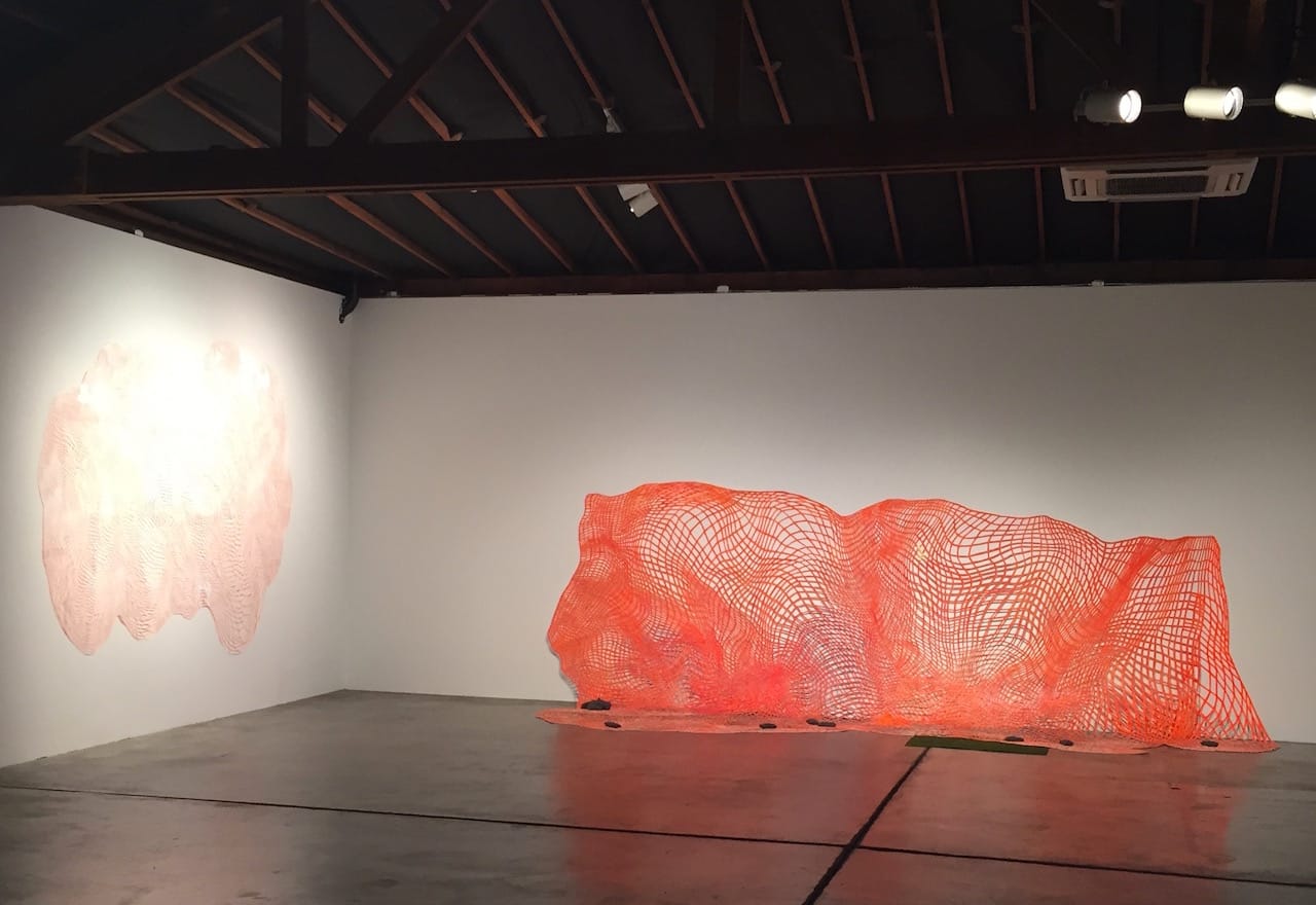 'Constructs' installation view with works by Laura Vandenburgh