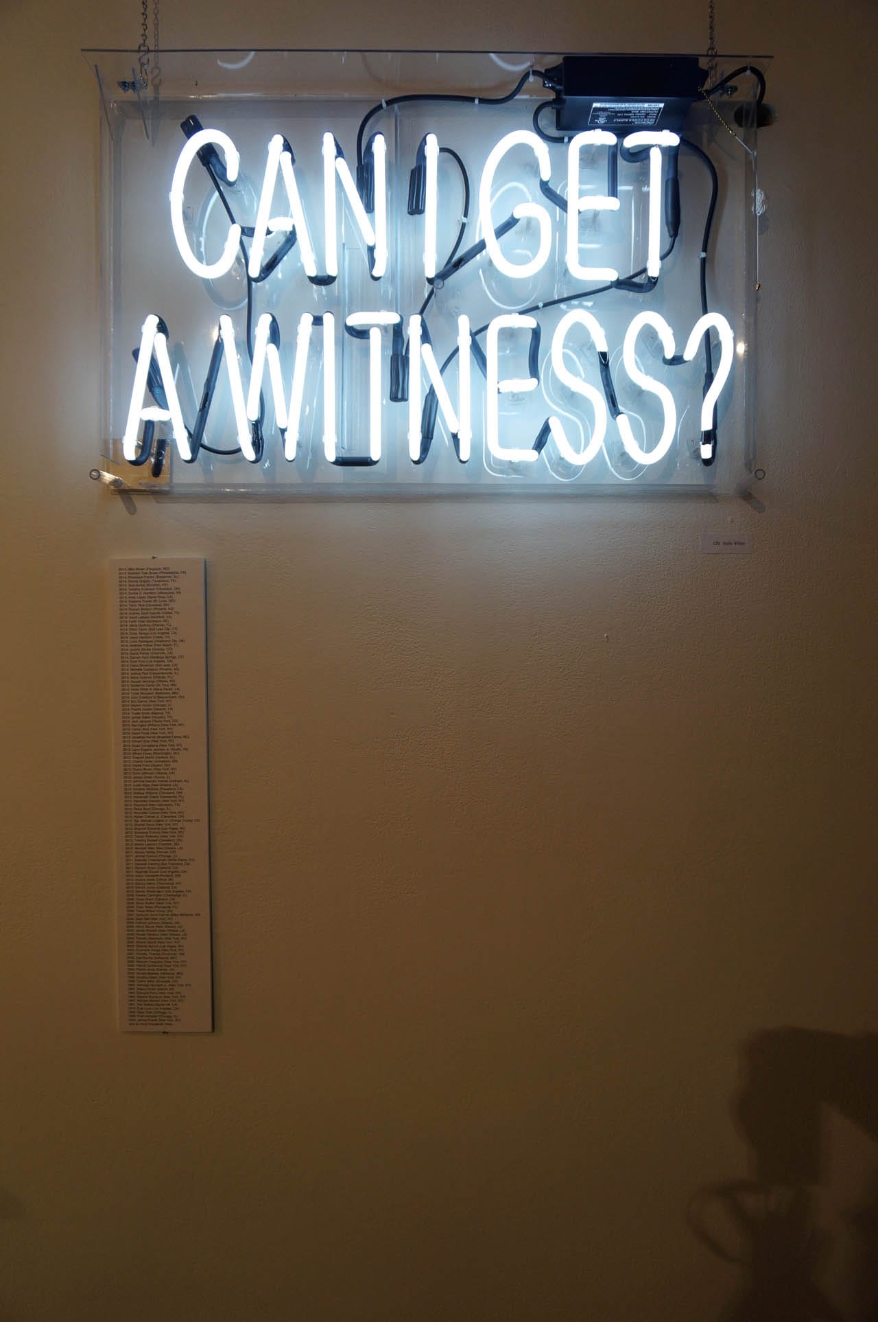 Nafis White, "Can I Get a Witness?" 