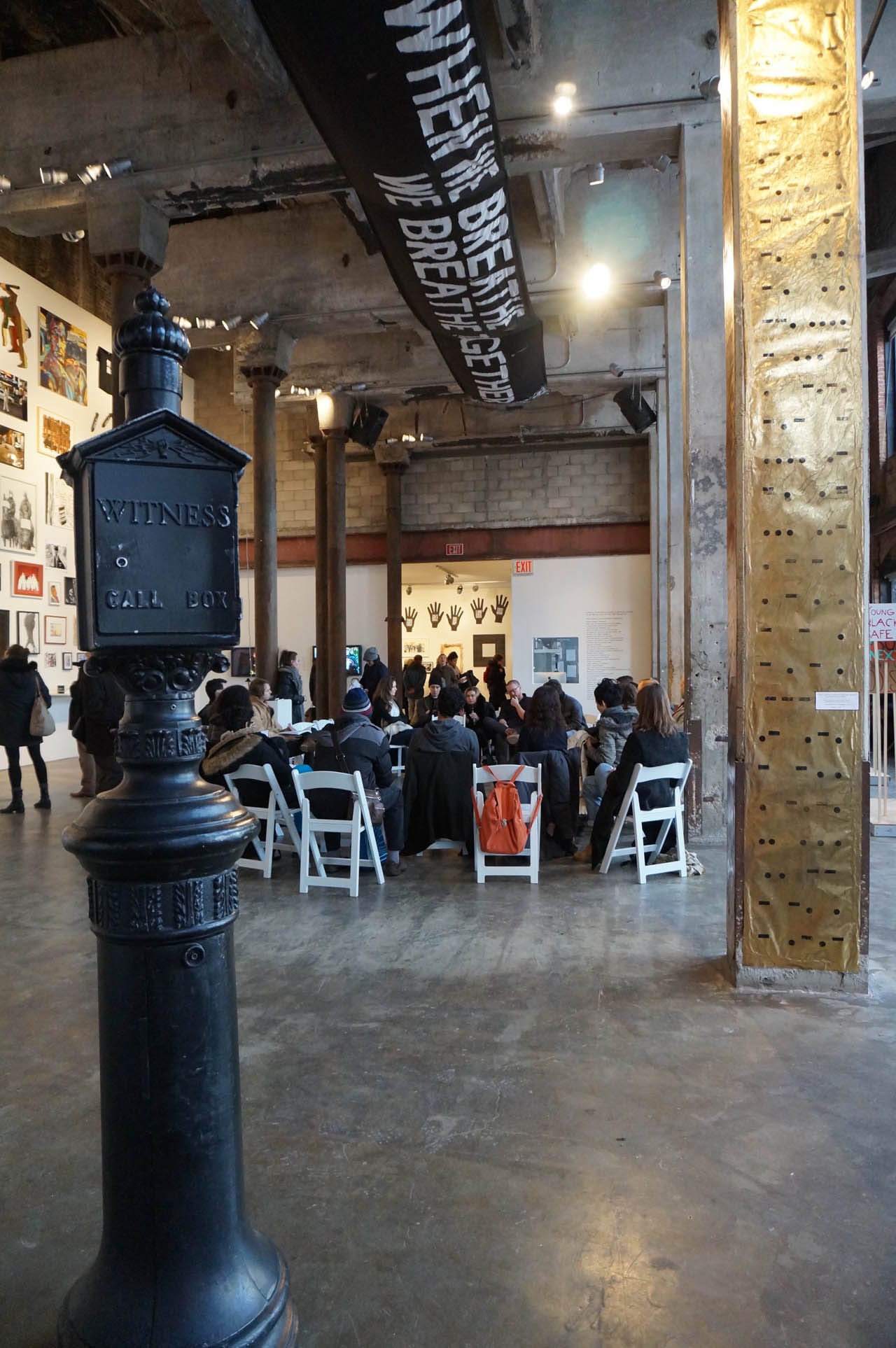 Installation view, 'Respond'