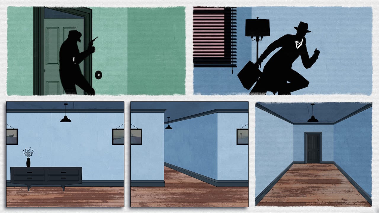 Screenshot of 'Framed' (via Loveshack)