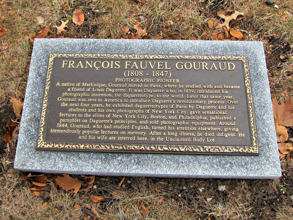 Grave of François Fauvel Gouraud (photograph by the author)