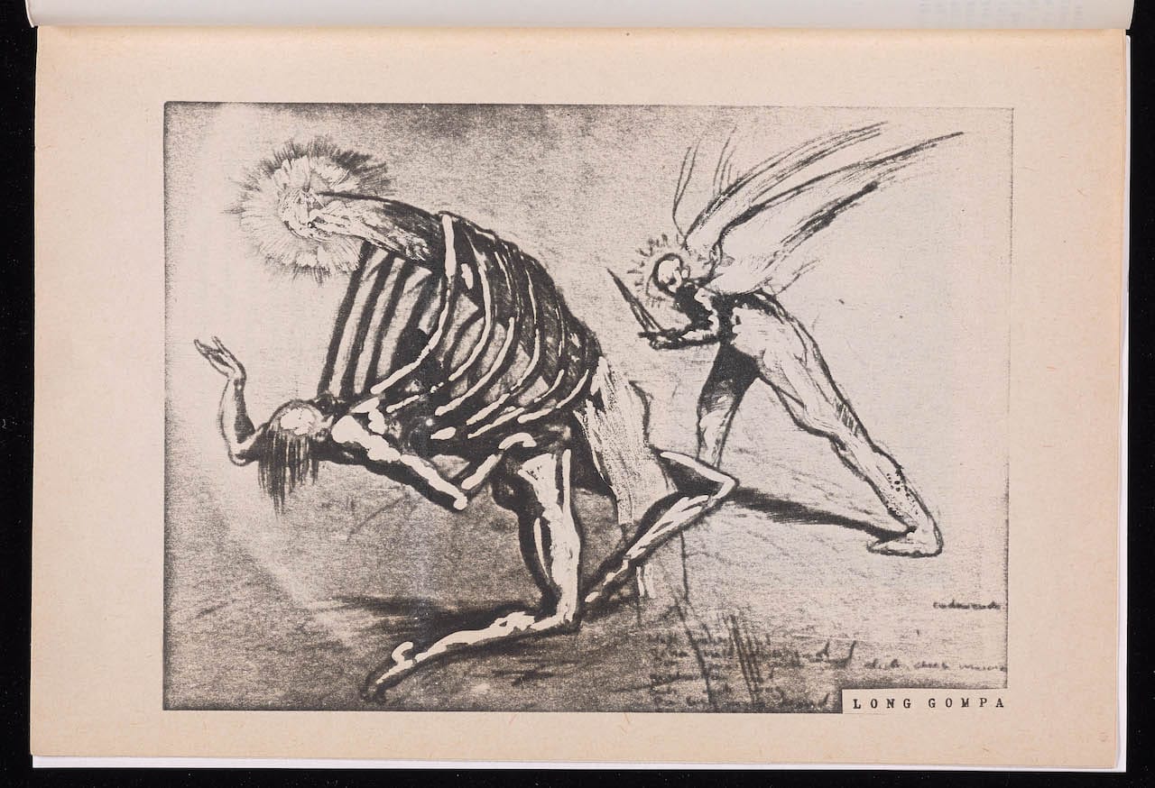 A burned page from Henryk Gericke’s "Caligo, no. 2" (Berlin, 1985)