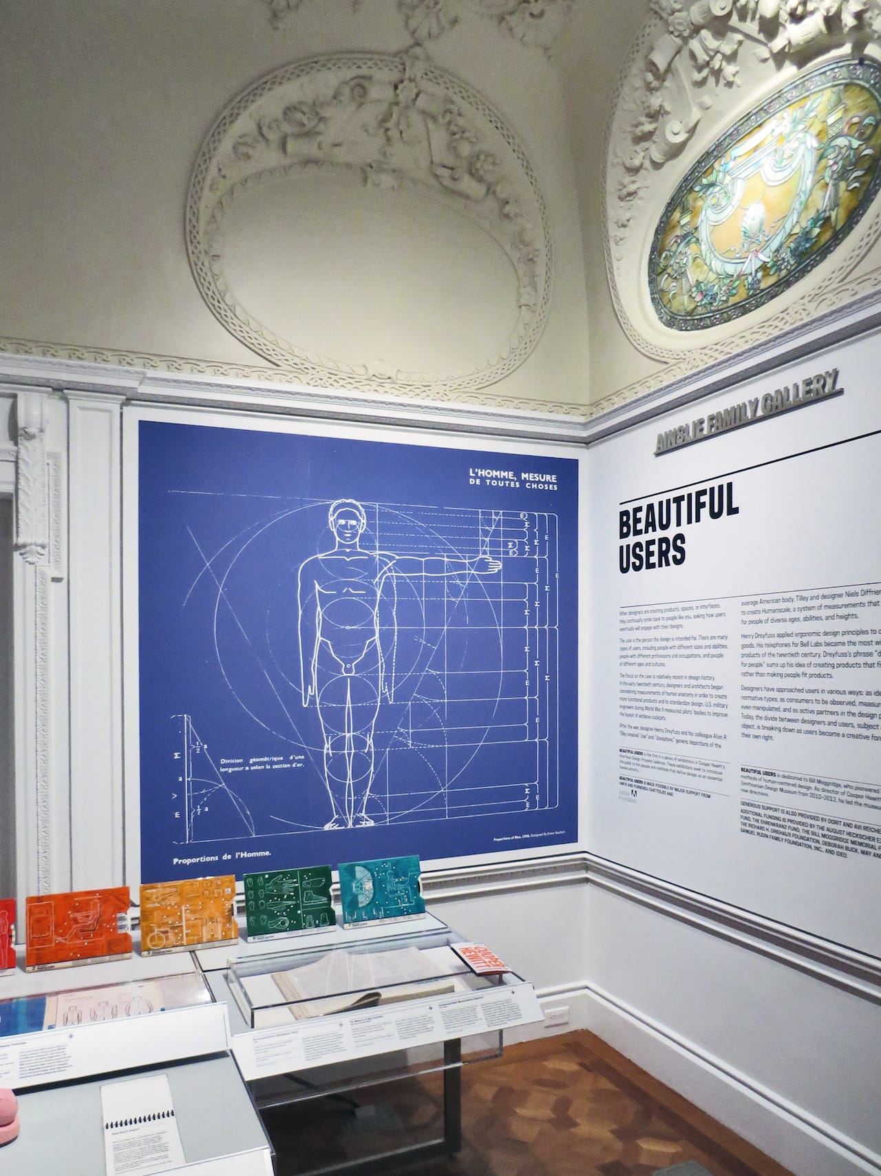 An installation at the renovated Cooper Hewitt, Smithsonian Design Museum (photo by Gabriel de Andrade Fernandes/Flickr)