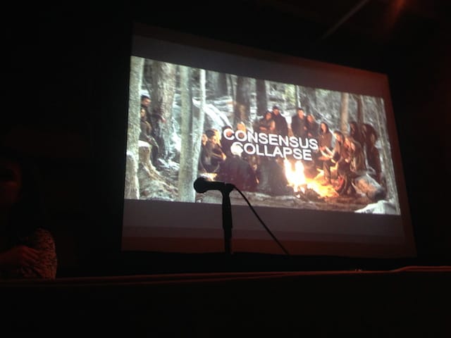 Documentation of the K-Hole presentation at LA Art Book Fair. 