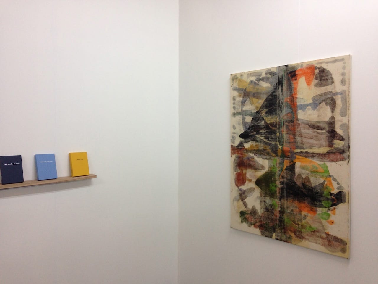 Paintings by Keith Varadi at Smart Objects' booth
