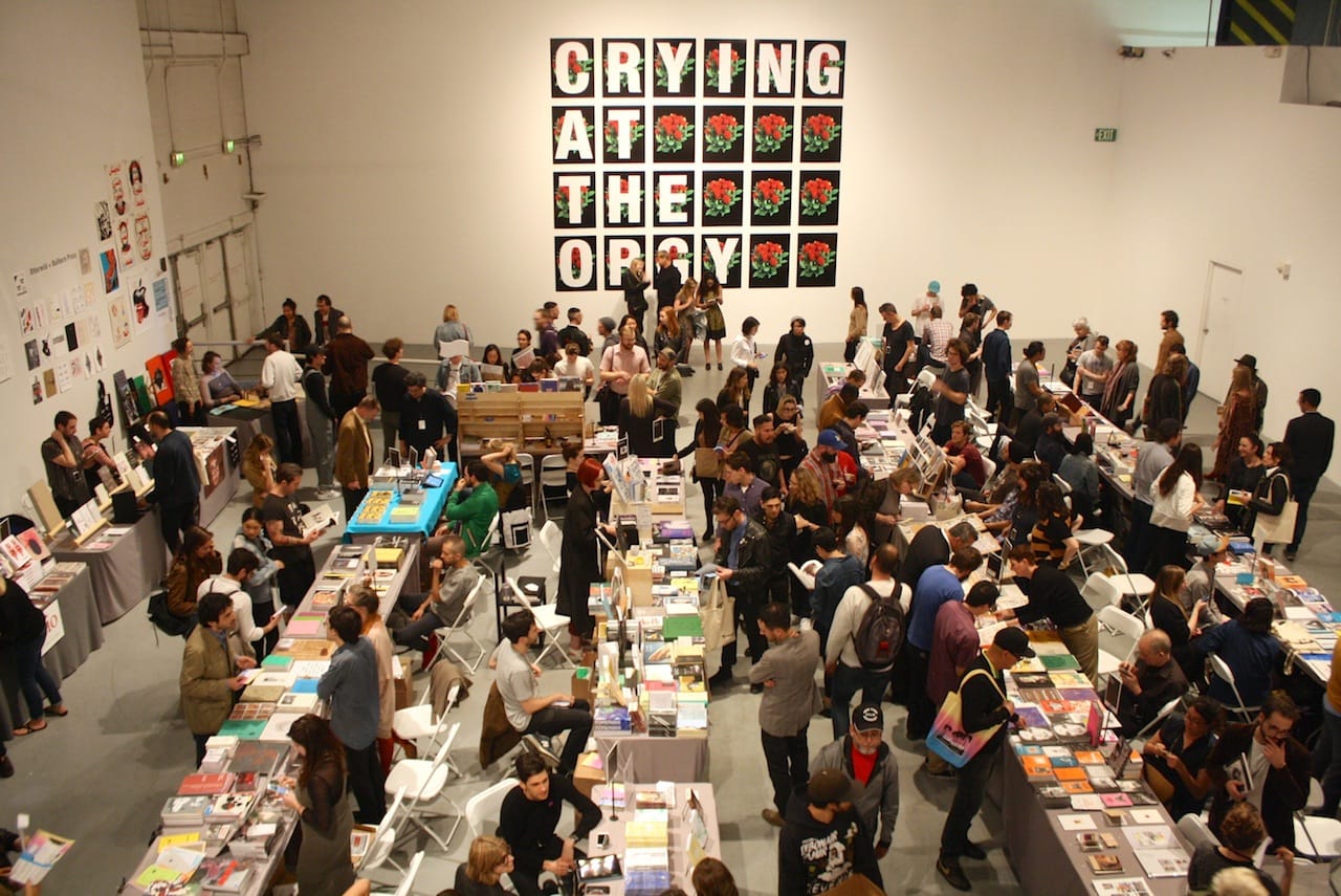Opening Night at the Los Angeles Art Book Fair