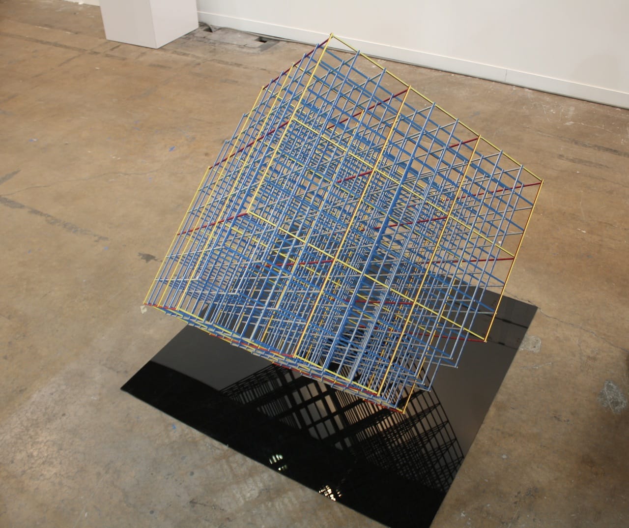 Alois Kronschlaeger at Cristin Tierney's booth