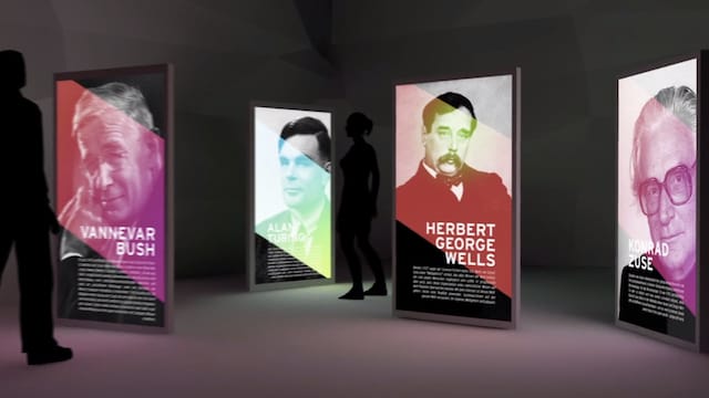 A rendering of the Internet Museum (Screen grab via Vimeo) 