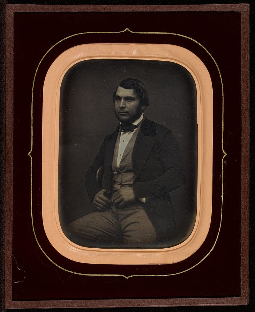 Jean-Gabriel Eynard, "Portrait of Jean Rion" (1850), daguerreotype (J. Paul Getty Museum, via Wikimedia)