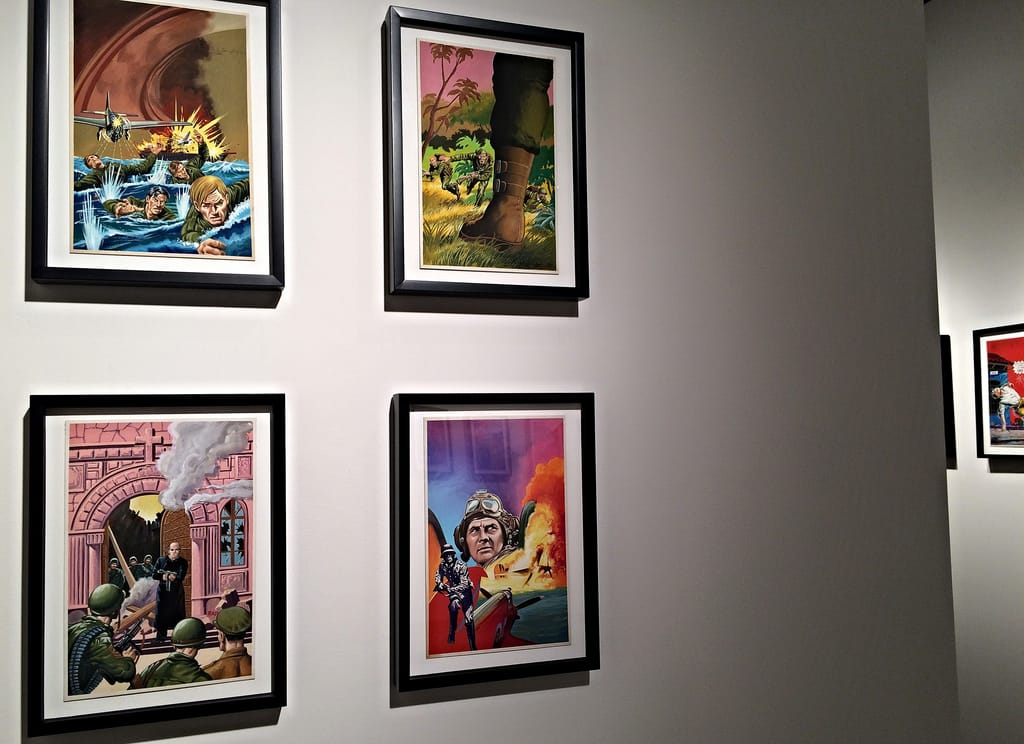 'Pulp Drunk: Mexican Pulp Art' at Ricco/Maresca (photograph by the author for Hyperallergic)