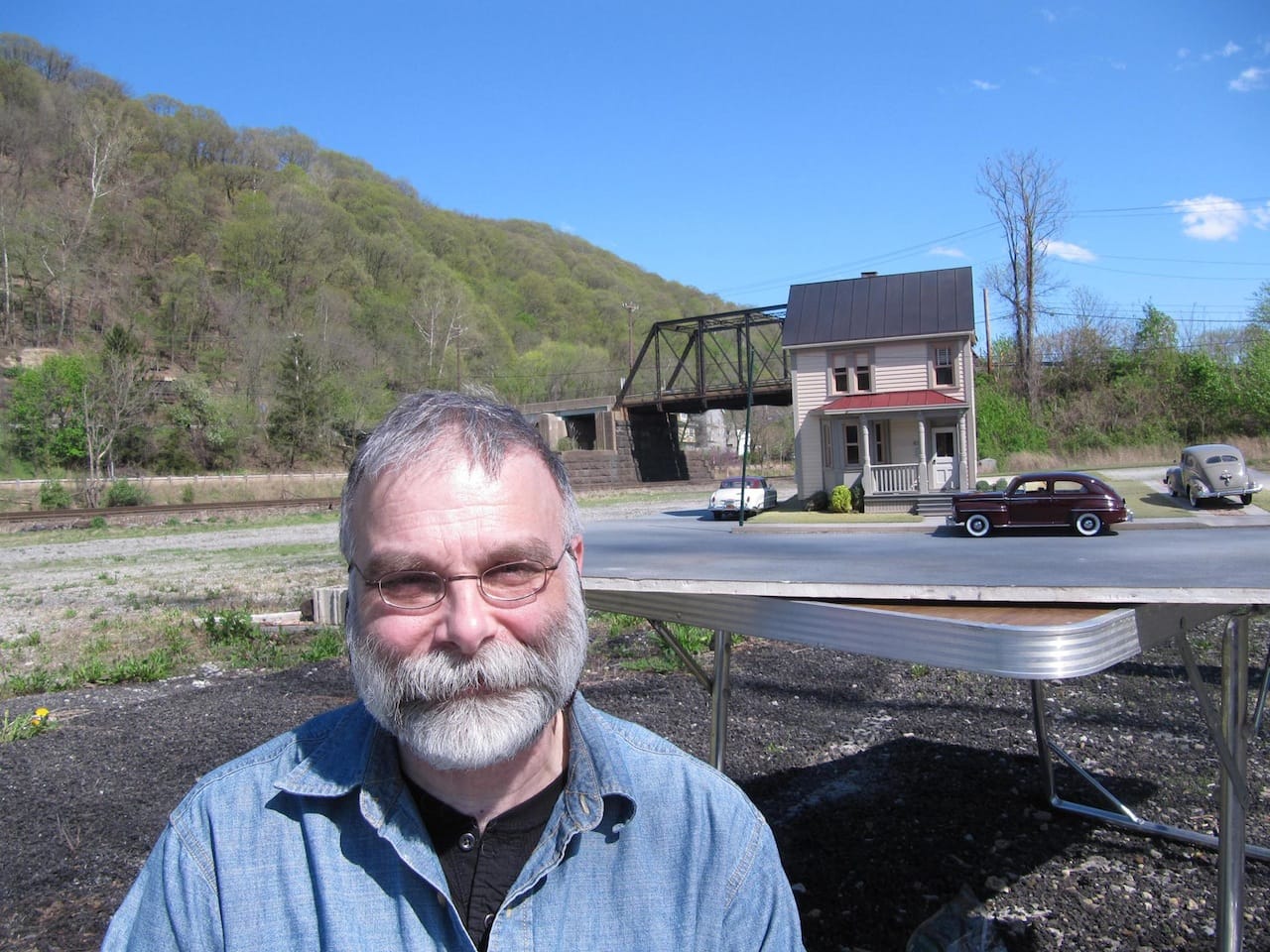 Smith at a photo shoot 