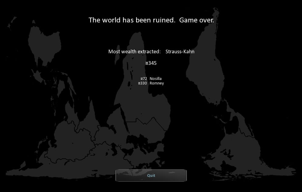 'Neocolonialism: Ruin Everything' (screenshot by the author for Hyperallergic)