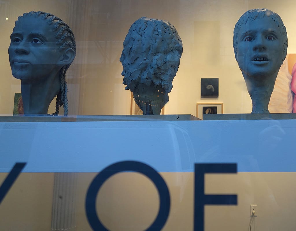 New York Academy of Art forensics (photograph by the author for Hyperallergic)