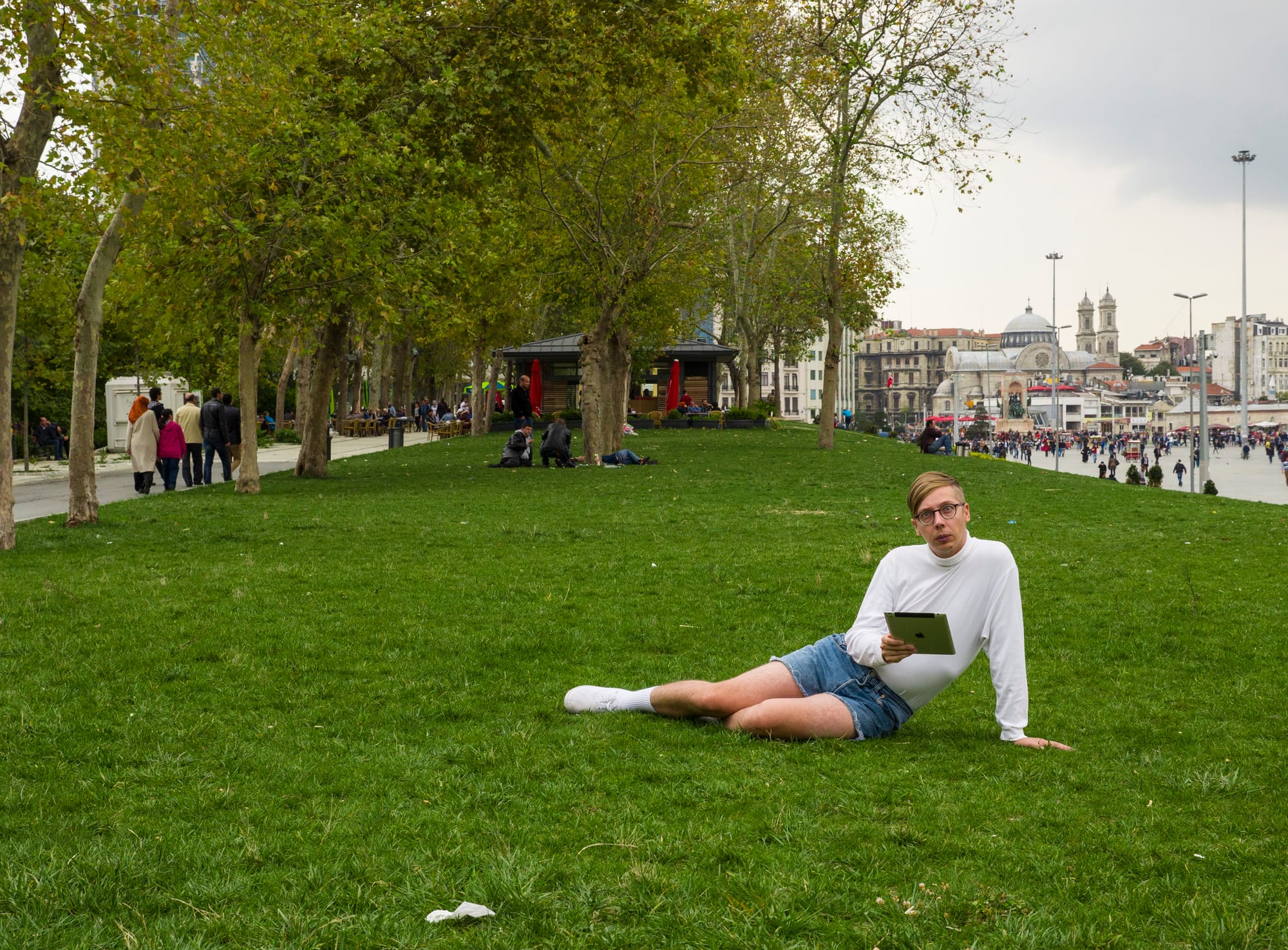 Jeremy Bailey at Gezi Park (All images courtesy of Jeremy Bailey)
