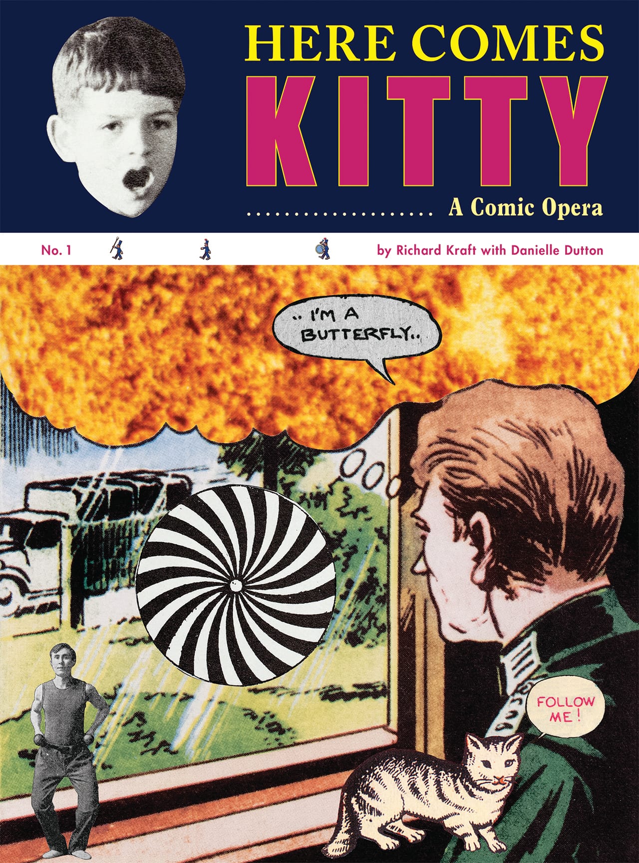 'Here Comes Kitty: A Comic Opera' cover (all images courtesy Siglio Press)