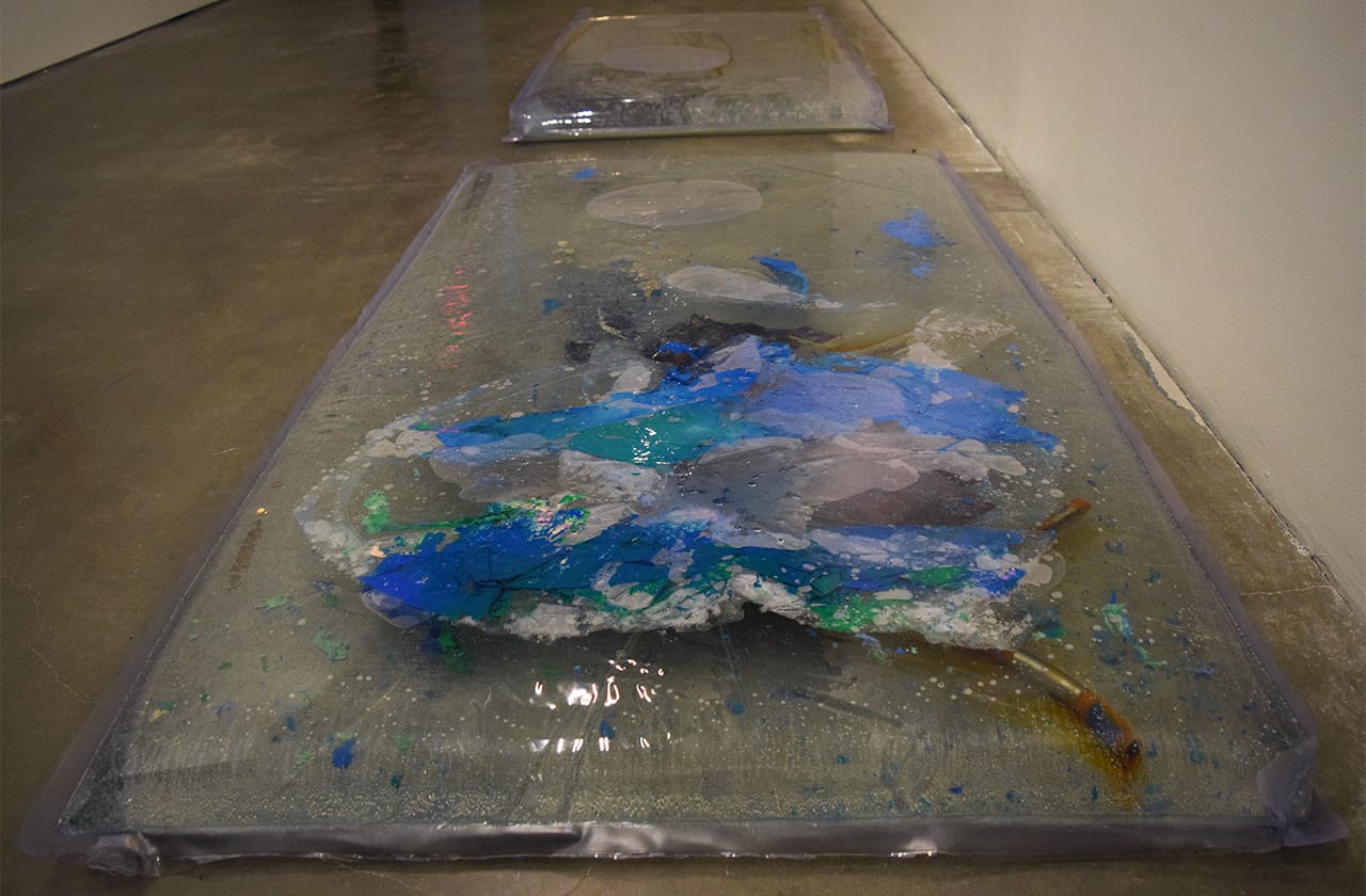 Untitled works from 2015 by Olga Balema