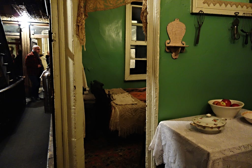 View to the central hallway